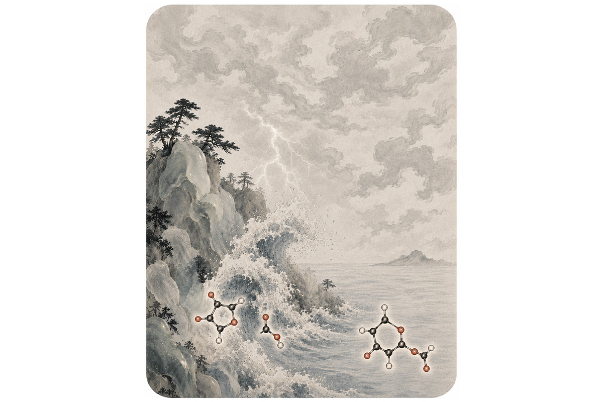 New research with biomolecular condensates in the labs of Yifan Dai and Rohit Pappu in the Department of Biomedical Engineering has led them to see a 'potential revolution' coming from these results because we now have a new archetype of catalysts to consider when thinking about biochemical reactions in cells. (Credit: Dai, via Chat GPT)